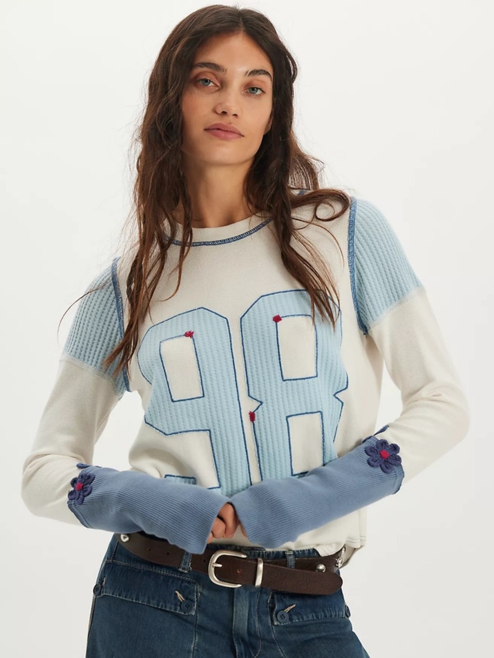 Free people We The Free Lana Long Sleeve Tee